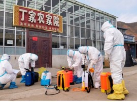 新冠疫情疾控中心現場采樣和消毒組工作